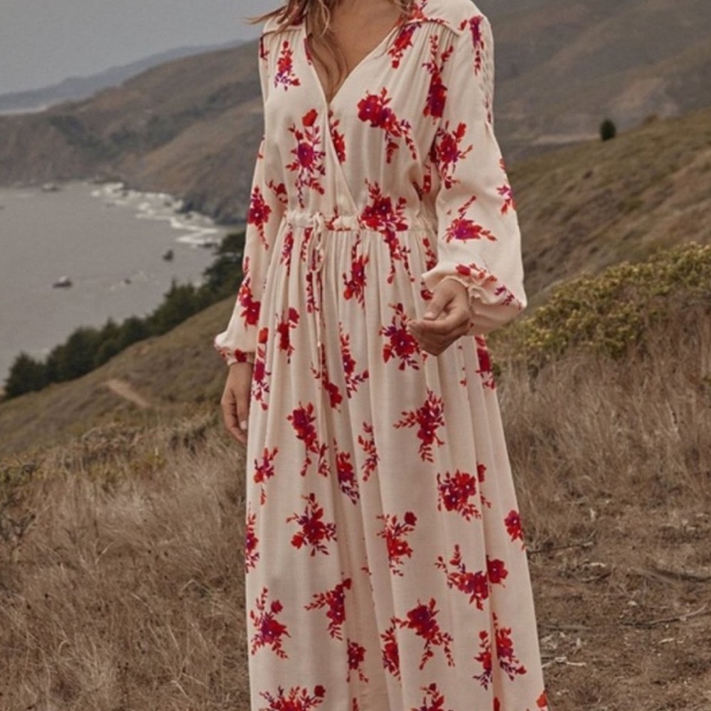 BEAUTIFUL Christy dawn Delilah Butterscotch Floral dress in XL